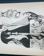 illustration of stanza 46 in Rubáiyát of Omar Khayyám circa 1946 by M.K. Sett