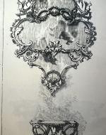 Hanging Mirror and Bracket Table