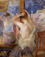 Berthe Morisot's 1890 Before the Mirror.