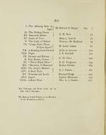 The Yellow Book April 1896 Art Table of Contents