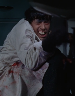 Professor Kelp is mid-transformation, time stamp 32:06