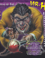 Front Face of Monsters of the Mind Hyde Card