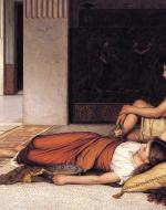 Waterhouse, John William. After the Dance. 1876.