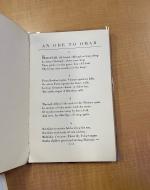 first page of "Ode to Omar" by George Roe