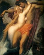 Leighton, Frederic. The Fisherman and the Syren. 1856.