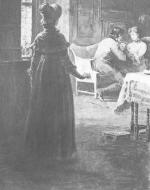 "Dorothea Surprises Ladislaw and Rosamond" by W.L. Taylor