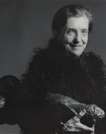 Louise Bourgeois with Phallus