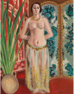Matisse, Henri. Odalisque with Hands Behind Her Back. 1923.