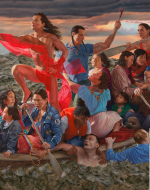 Monkman/Testickle. Resurgence of the People. 2019