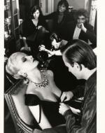 Newton, Helmut. Woman Being Filmed. 1980. 