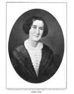 George Eliot, Engraving by Henry Davidson (1899)