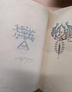 The signature of Willy Pogany, the illustrator of the 1909 edition of the text. (Pencil)