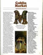 scan of first page of Goblin Market feature in Playboy Magazine