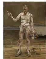 "Painter Working, Reflection" - Self-Portrait ,1993