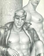 Laaksonen, Touko Valio (Tom of Finland). Ad in Physique Pictorial. 1968. 