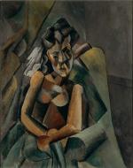 Picasso, Pablo. Femme assise (Sitzende Frau). 1909. 