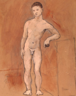 Picasso, Pablo. Nude Boy. 1906. 