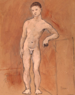 Picasso, Pablo. Nude Boy. 1906. 