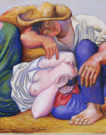 Picasso, Pablo. Sleeping Peasants. 1919. 