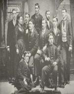 Graduating class of 1893 from the college of medicine, which is all men.