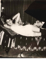 Bellocq, E. J. Storyville Photo, Reclining woman. 1912. 