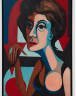 Ringgold, Faith. The American Dream. 1964.