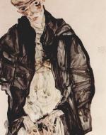 Schiele, Egon. Self-portrait depicting masturbation. 1911.  