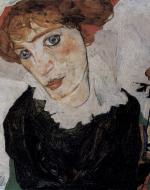 Schiele, Egon. Portrait of Wally. 1912. 