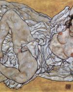 Schiele, Egon. Woman. 1917. 