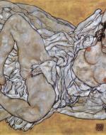 Schiele, Egon. Woman. 1917. 