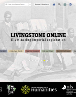 Livingstone Online homepage