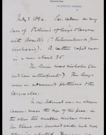 Phthisis Case Notes, 1894.