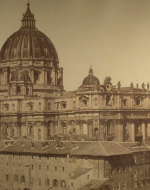 "St. Peter's Dome in the Vatican," Rome