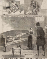 Newspaper headlines showing kids dying 