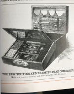 David Harris, "A writing desk and dressing case combined, advertised in a Parkins & Gotto catalogue of the 1850s," in his Portable Writing Desks, 2008.
