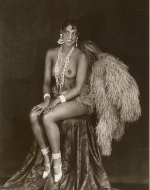 Walery Photograph of Josephine Baker in Burlesque costume. 1927.