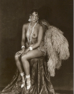 Walery Photograph of Josephine Baker in Burlesque costume. 1927.