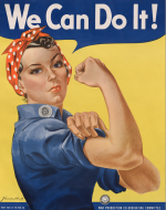 Miller, J. Howard. Poster “We Can Do It.” 1942-43.