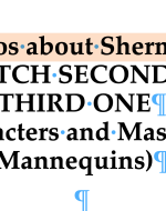 Videos about Sherman: https://www.moma.org/artists/5392#media. Accessed 6 Mar. 2023 	WATCH SECOND & THIRD ONE (Characters and Masks & Mannequins)