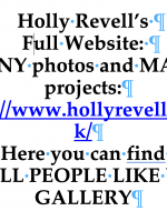 Holly Revell’s Full Website: MANY photos and MANY projects: http://www.hollyrevell.co.uk/ Here you can find FULL PEOPLE LIKE US GALLERY
