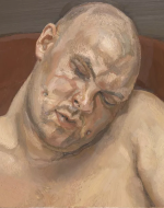 "Leigh Bowery"-Lucian Freud,1991