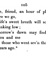 Roe's translation of the selected stanza