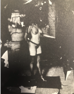 Bellocq, E. J. Storyville photo, Destroyed (maybe by Bellocq’s brother) and reconstructed Bellocq Storyville image. Scanned from Al Rose’s Storyville, New Orleans Being an Authentic, Illustrated account of the Notorious Red-Light District. U of Alabama P, 1979. p. 60.   
