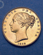 Great Britain, Gold Sovereign, 1838