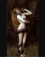 John William Waterhouse The Siren 1900, Dante Gabrial Rossetti The Roman Widow 1874, John Collier Lilith 1887