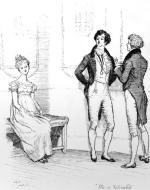 Hugh Thomson's "She is Tolerable" illustration from Jane Austen's Pride and Prejudice