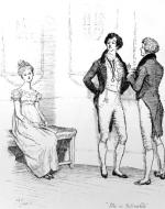 Hugh Thomson's "She is Tolerable" illustration from Jane Austen's Pride and Prejudice