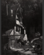 Sidney Sime, How Nuth would have Practised his Art upon the Gnoles