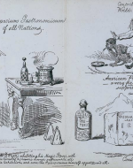 George Augustus Sala, “Symposium Gastronomicum of All Nations.” The House that Paxton Built (London: Ironbrace, Woodenhead & Co. [i.e., Adolphus Ackermann], 1851), plate 13. 