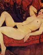 Suzanne Valadon's 1920 Nude on the Sofa